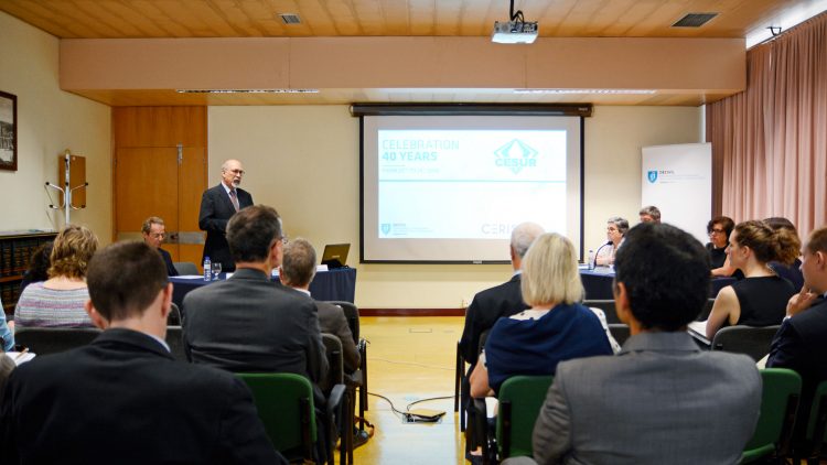 Seminar on “Innovation and Research in a Changing Society” to celebrate CESUR’s 40th anniversary