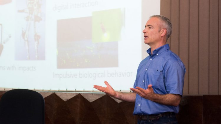 Andrew R. Teel discusses examples of hybrid systems in IST Distinguished Lecture