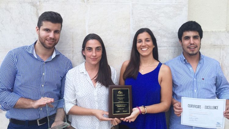 Técnico Student Chapter wins a Society of Exploration Geophysicists Award 2017