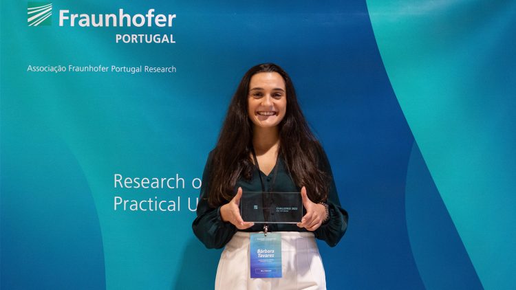 Técnico student wins 2nd place at Fraunhofer Portugal Challenge 2022