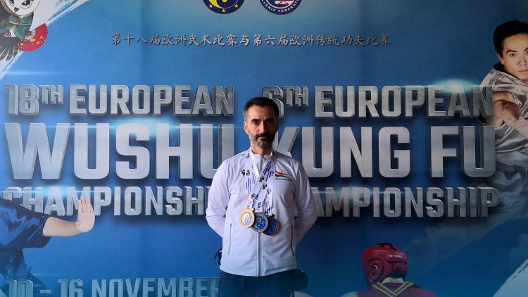 Técnico student was crowned champion at the European Kung Fu Championship