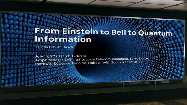 Talk – “From Einstein to Bell to Quantum Information”
