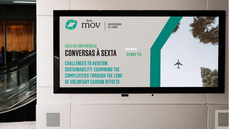 Conferência ULisboa – RedeMOV: “Challenges to aviation sustainability”