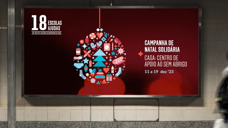 Campanha de Natal solidária da Universidade de Lisboa “18 Escolas, 18 Ajudas”