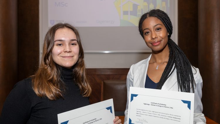 Duas estudantes do Técnico reconhecidas pela TagEnergy