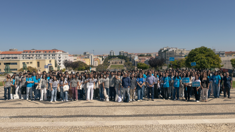 New students “root for Técnico” at Welcome Week