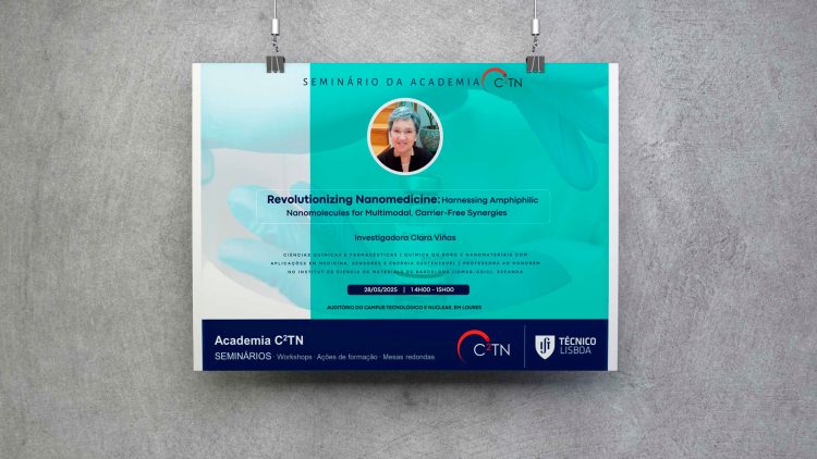 Seminário da Academia C2TN – “Revolutionizing Nanomedicine: Harnessing Amphiphilic Nanomolecules for Multimodal, Carrier-Free Synergies”