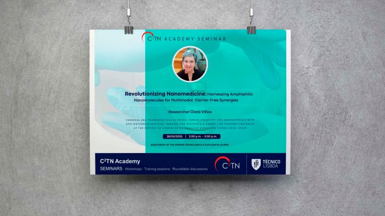 C2TN Academy Seminar – “Revolutionizing Nanomedicine: Harnessing Amphiphilic Nanomolecules for Multimodal, Carrier-Free Synergies”