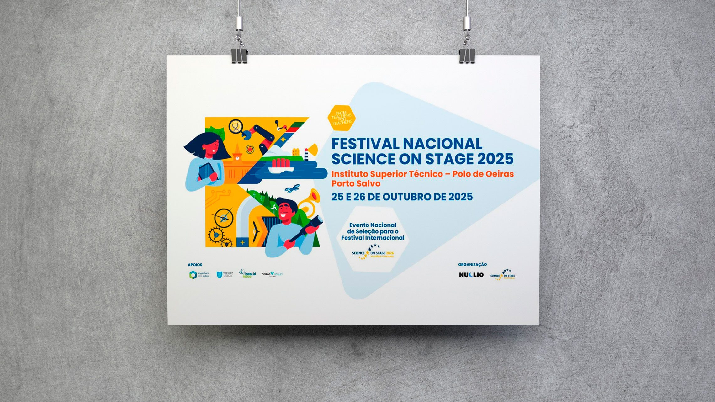 Festival Nacional Science on Stage 2025 – Técnico ULisboa